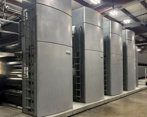 Goss & Deleeuw #Sunday-4000/48, Web Offset Press System, 4 Unit, 57" web, 22.75" Cutoff, 48 page, PCC-2 - Image 1