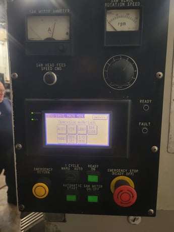 16" Tsune #TK5C-101GL, CNC Cold saw, 12-120 RPM, 20' loader, 15 HP, 2000 - Image 6