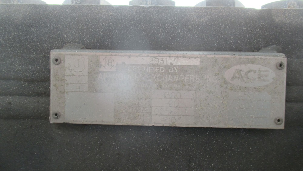 1300 psi, Alfa Laval E-156-2 Gas Cooler, Alfa-Laval 16' 9" x 36' 7", 2004 - Image 4
