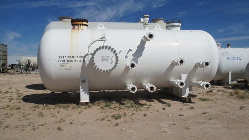 96" x 20' Surface Combustion Equipment, 2 Phase Separator, 1050 psi, 2010 - Image 1