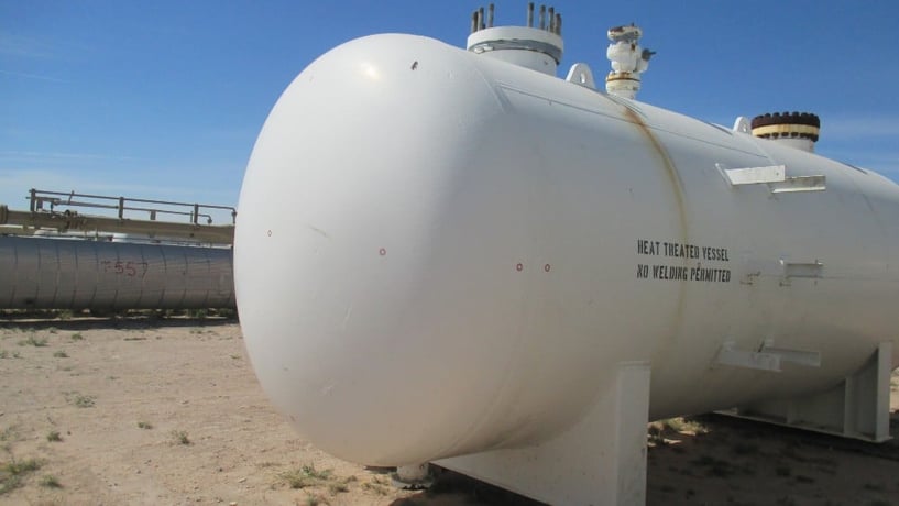 96" x 20' Surface Combustion Equipment, 2 Phase Separator, 1050 psi, 2010 - Image 2