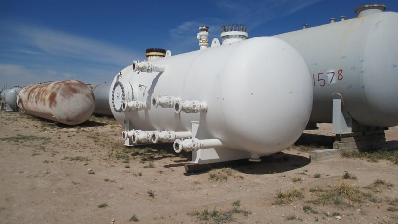 96" x 20' Surface Combustion Equipment, 2 Phase Separator, 1050 psi, 2010 - Image 3