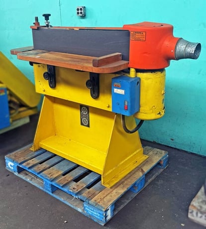 7" x 125" Crouch #VH-87, Edge Belt Sander, 3700 FPM, 5 HP - Image 3