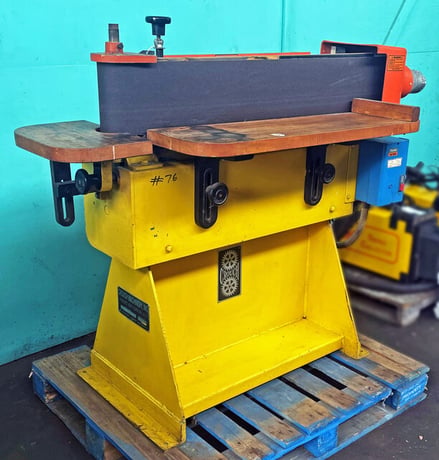 7" x 125" Crouch #VH-87, Edge Belt Sander, 3700 FPM, 5 HP - Image 4