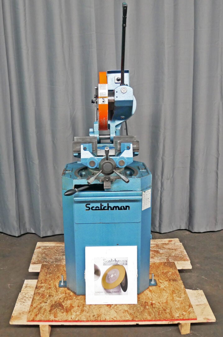 4.5" Scotchman #CPO-350-LT, Manual Ferrous Cold Saw, 22/44 RPM, 14" blade - Image 2