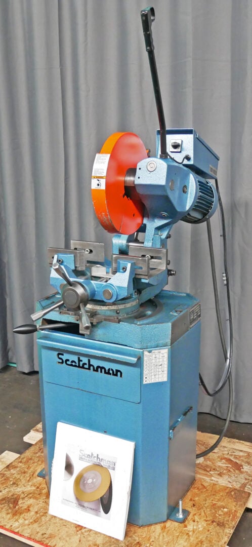 4.5" Scotchman #CPO-350-LT, Manual Ferrous Cold Saw, 22/44 RPM, 14" blade - Image 3
