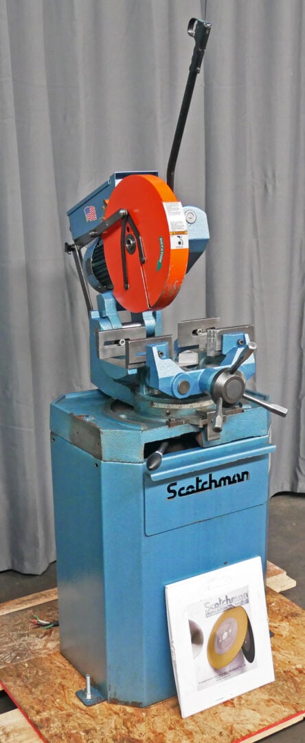 4.5" Scotchman #CPO-350-LT, Manual Ferrous Cold Saw, 22/44 RPM, 14" blade - Image 4