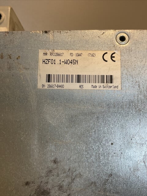 Rexroth Diax #HZF01.1-W045N, Servo Drive - Image 2