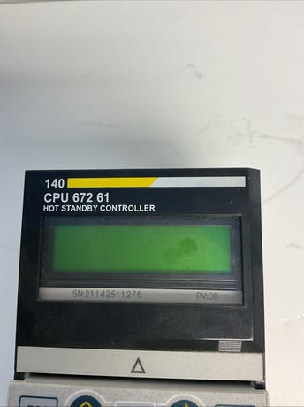 Schneider #140CPU67261, Modicon Quantum PLC CPU Module - Image 2