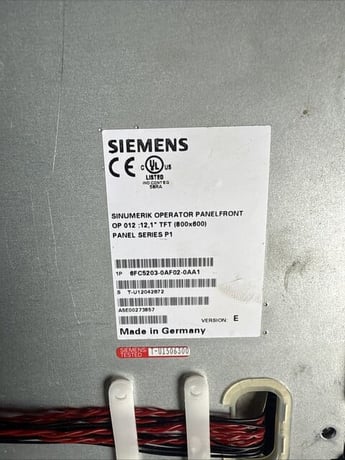 Siemens #1PFC5203-0AF02-0AA1, Sinumerik CNC Operator Panel - Image 3