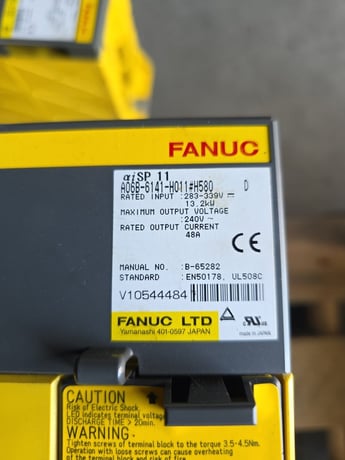 Fanuc #A06B-6141-H011, aiSP 11 Servo Drive, 13.2 kW - Image 2