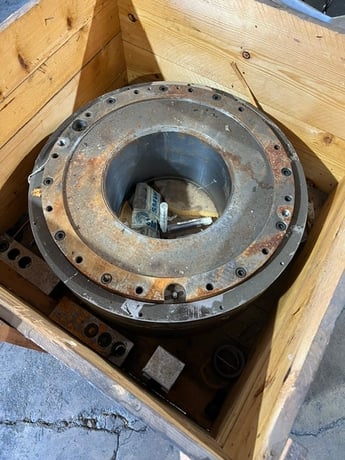 24" SMW Autoblok #BBN-600-275, (3 jaw air chuck) 10.8 bore - Image 2