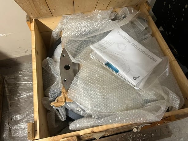 24" SMW Autoblok #BBN-600-275, (3 jaw air chuck) 10.8 bore - Image 7
