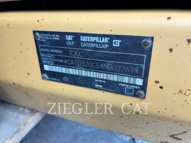 Caterpillar 320C, Excavator, 9719 hours, S/N: ANB02767, 2002 - Image 4