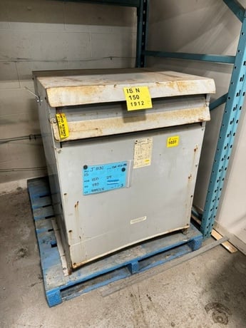 150 kVA 480 Delta Primary, 400Y/231 Secondary, Hammond, Isolation Type - Image 1