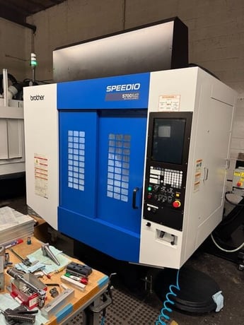 Brother #Speedio-S700XD2, CNC drill & tap, 28 ATC, 27.56" X, 17.72" Y, 11.81" Z, 27k RPM, BT30, 10 HP, chip - Image 3