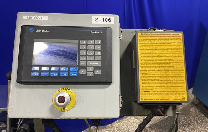 Di-Acro Houdaille #6, Power Bender, Allen-Bradley PanelView 550, 230 V., 3 Ph., 60 Hz. - Image 4