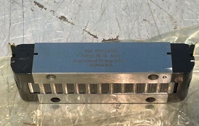 INA #RUS26126-GR3/-10-15-K06, Linear Needle Roller Bearing, Qty 12, Made In Romania - Image 1