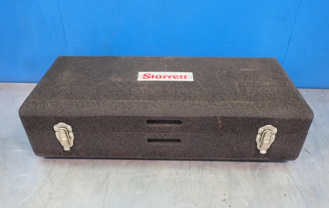 Starrett #254E & M, Vernier Height Gauge, 20" / 510mm, With Case - Image 8