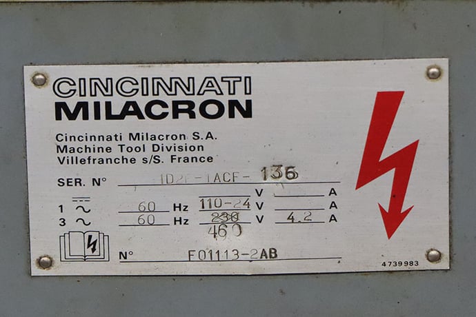 Cincinnati-Milacron #2MT, universal tool & cutter grinder, 6" x36" table, tilting wheelhead, motorized - Image 3