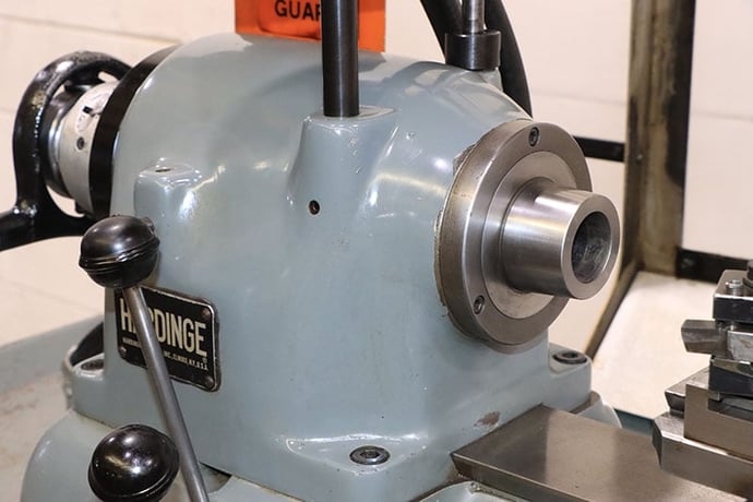 9" x 17" Hardinge #DV-59, precision engine lathe, variable speed, 5C collet closer, toolmakers compound - Image 6