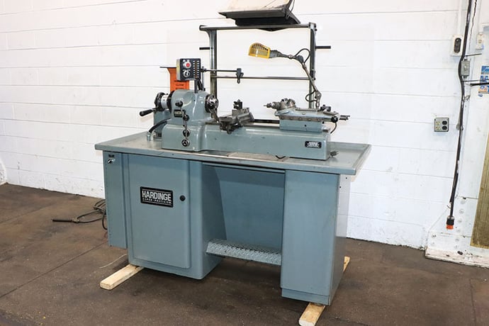9" Hardinge #DSM-59, second operation lathe, variable speed, 5C collet closer, 230-3500 RPM, 1987 - Image 3