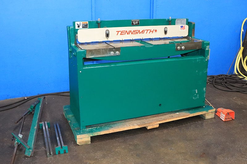 16 gauge x 4.3' Tennsmith #H52, hydraulic shear, 52-1/4" cutting length, 30" Back Gauge, 60 SPM, 2 support - Image 2