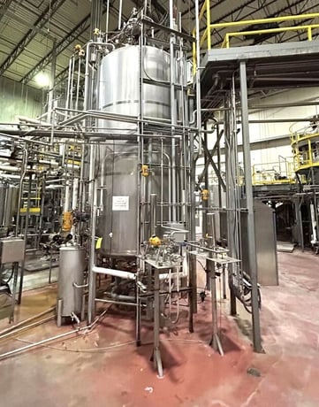 2000 gallon DCI, sanitary reactor/fermenter, 316L Stainless Steel, 50 psi/FV @ 350°F, 150 psi/FV @ 350°F - Image 4