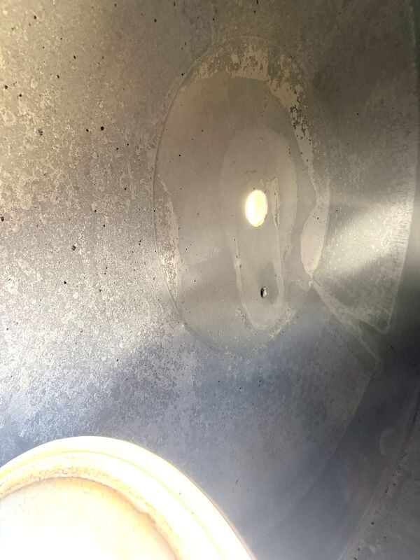 11500 gallon DCI, Stainless Steel jacketed tank, dished top & bottom, 11' diameter x 17' T/T, 22' 6" OAH, 150 - Image 10