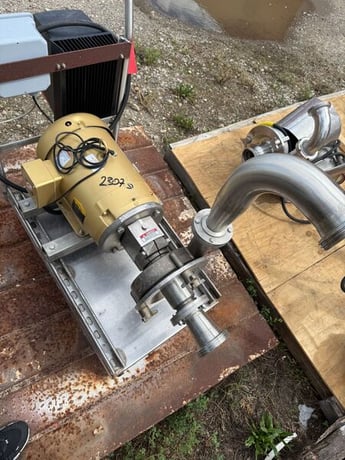 Fristam #FPX3532-170, Stainless Steel Centrifugal Pump, 10 HP, 3490 RPM, 208-230/460 V. - Image 2
