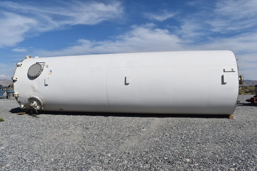 20,000 gallon JBF, Vertical Stainless Steel Insulated Silo, 120" diameter x 35' straight side, 150 psig @ - Image 6
