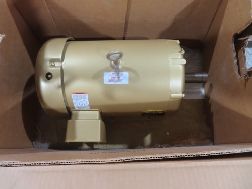 5 HP 1160 RPM Baldor #EM3708T, Electric Motor, Frame 215T, 208-230/460 Volts - Image 2