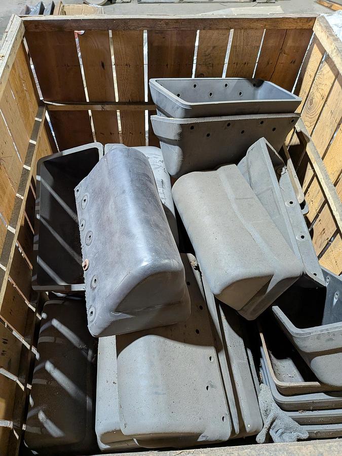Maxi-Lift #Maxi-Tuff-AA, Cast Nylon Elevator Buckets, 16" x 8", 300 total buckets - Image 6