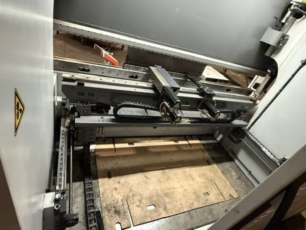 163 Ton, Bystronic #XACT-SMART-160/3100, CNC Press Brake, 122" bed length, 96" between housings, 11.8" - Image 3
