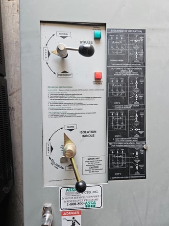 400 Amp. Asco 7000 Series ATS-EQ2, 4 Pole, 480/277 Volts, $3.3k - Image 3