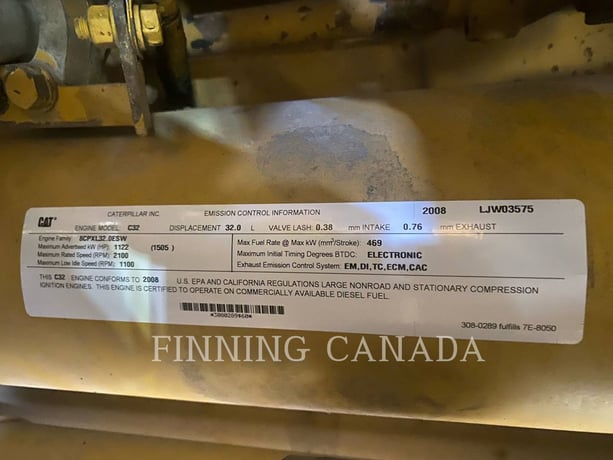 Caterpillar 777F, 33506 hours, S/N: JRP01446, 2008 - Image 6