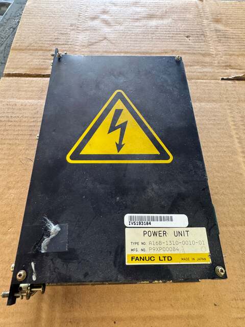 Fanuc A16B-1310-0010-01 Power Unit 200/220/250V AC Untested Surplus - Image 2