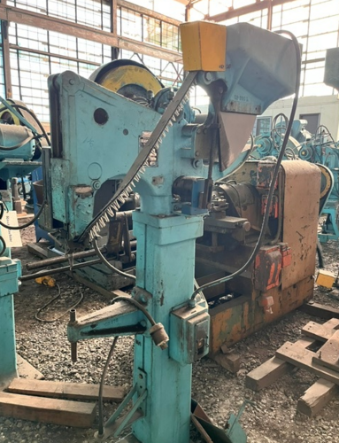 Chicago #99BT, 3/16" dia., for long rivet - 3" max length, 4-1/2" stroke, 12" throat, continuous blade feed - Image 9