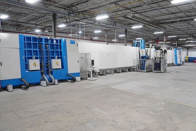 Glaston (Glaston) #Vario-IG, Glass Line w/ TPS Spacer Robot & Secondary Sealer, 2.36" max thickness, 90.5" x - Image 2