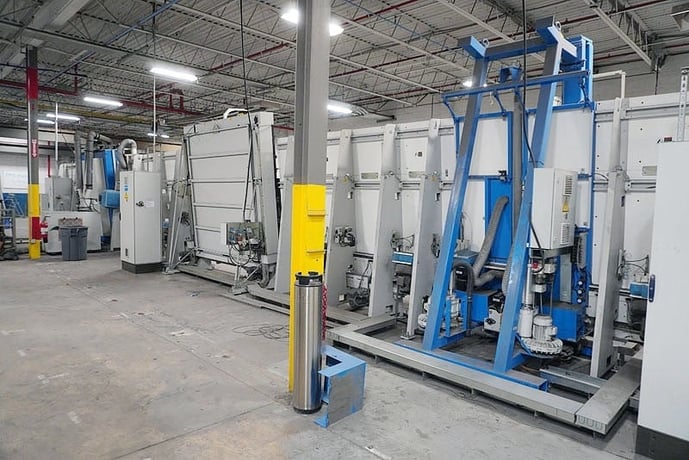 Glaston (Glaston) #Vario-IG, Glass Line w/ TPS Spacer Robot & Secondary Sealer, 2.36" max thickness, 90.5" x - Image 7