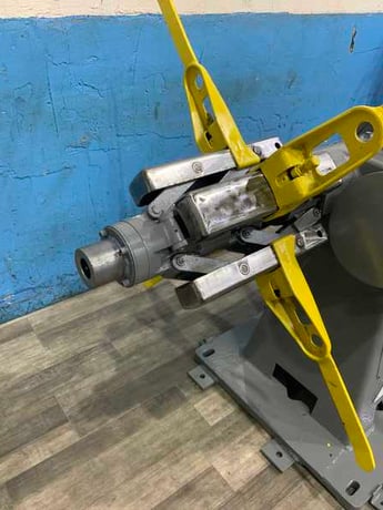 2000 lb. Littell #20-12, double end coil reel, 12" width, 15"-20" ID, 60" outside dimensions, electric drag - Image 10