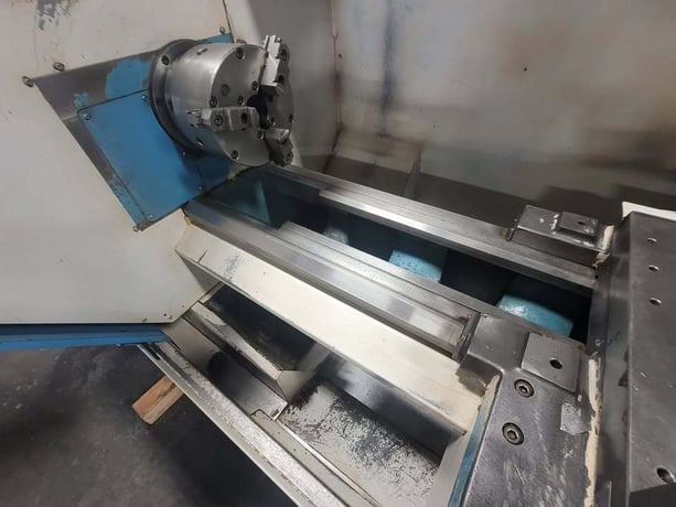 Clausing Metosa #CNC1560, CNC Lathe, 15.7" swing, 60" centers, 8.259" socs, 10" 3-jaw chuck, 10 HP, 3000 RPM - Image 4