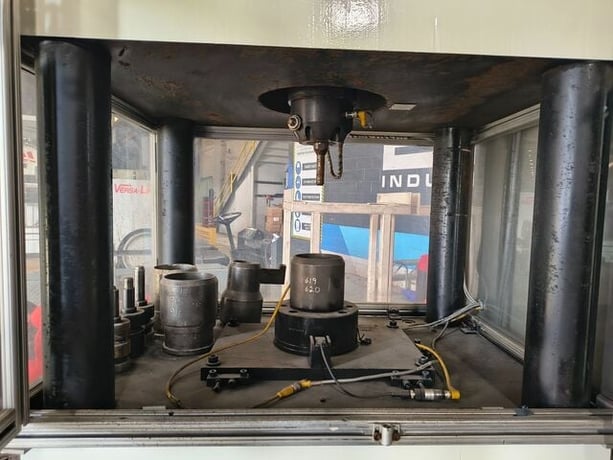 FEC Automation #enFORCE-DPT-202R5025PGB-06A, Digital Servo Press System, 480 V., 3-PH, RM5, w/ tooling, 2009 - Image 7