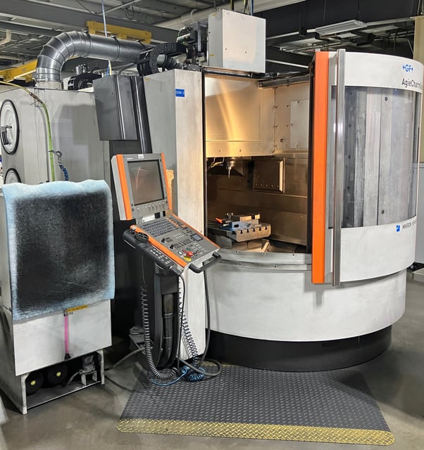 Mikron Mill #HSM-500, high speed vertical machining center, 19.7" X, 17.7" Y, 13.8" Z, 100-30,000 RPM, 16 HP - Image 1