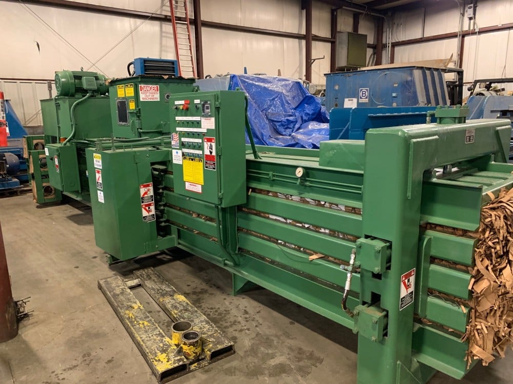 International Baler Corporation #2828-30, Auto-Tie Horizontal Baler, Feed Opening 26" x 30", 8" cylinder, 30 - Image 5