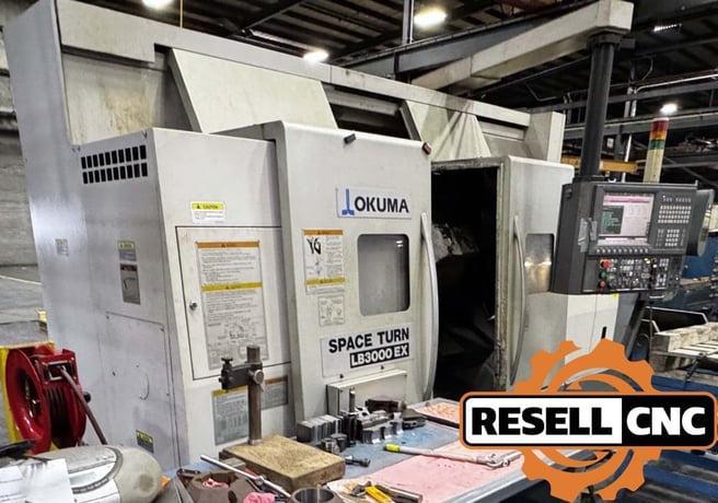Okuma #LB-3000EX-MY, CNC Turning Center, 22.8" swing, 10" chuck, 2.6" bar, 2011 - Image 3
