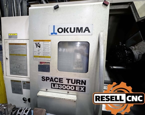 Okuma #LB-3000EX-MY, CNC Turning Center, 22.8" swing, 10" chuck, 2.6" bar, 2011 - Image 4