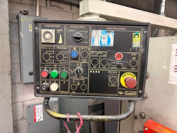 1/4" x 10' Guifil #GHE630, Hydraulic Power Squaring Shear, 16-50 SPM, 1/2"-39" back gauge range, 10 HP - Image 2