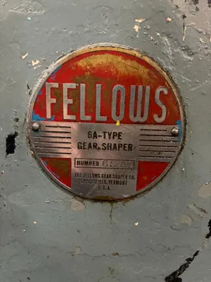 Fellows #65A3, Vertical Gear Shaper, 18" max. pitch diameter, 3" face width, 3" stroke, 5-7/8" bore through - Image 7