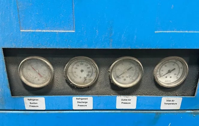 3000 scfm, 100 psig, Hankison #HPRP3000, Refrigerated Compressed Air Dryer, R-404a, 460 V. - Image 1